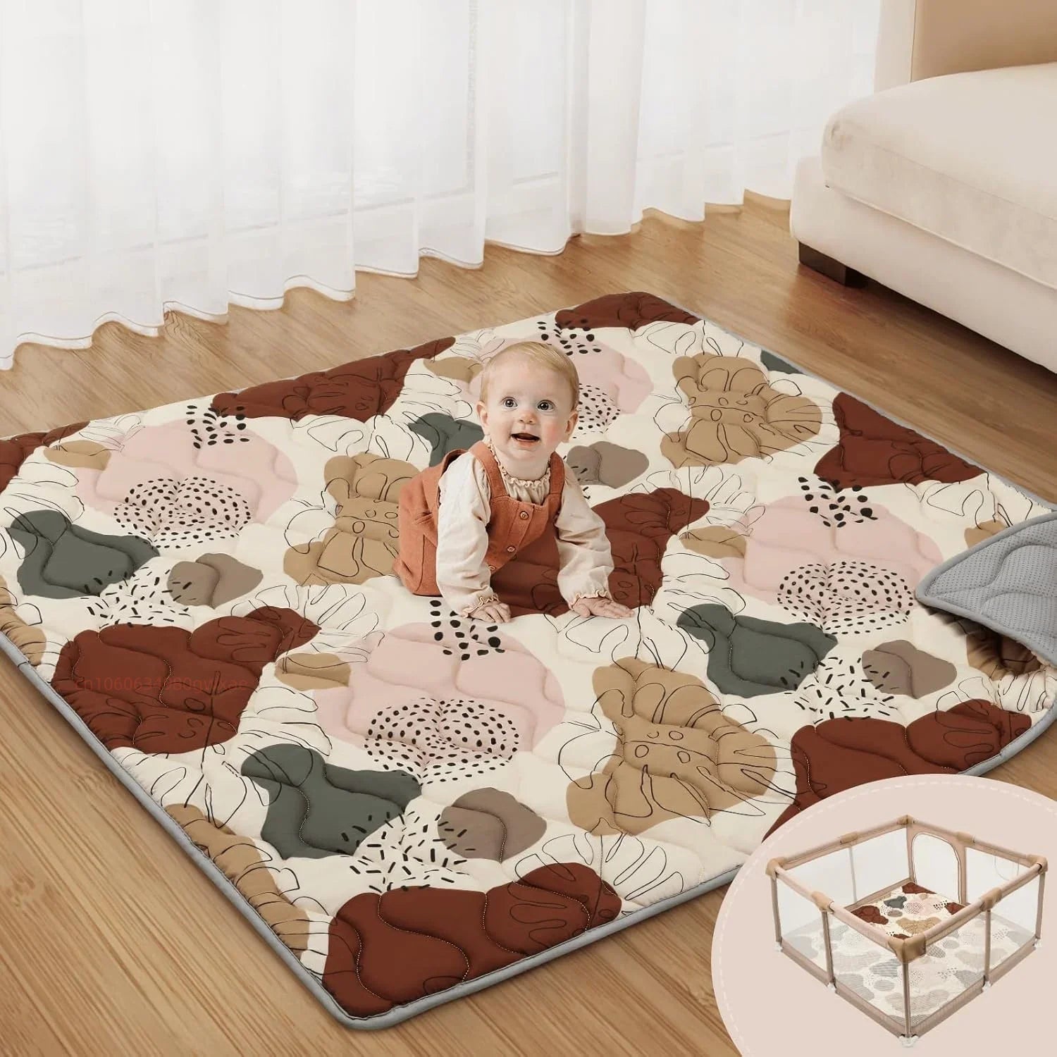 Tapis d'Éveil Douceur Enfantin