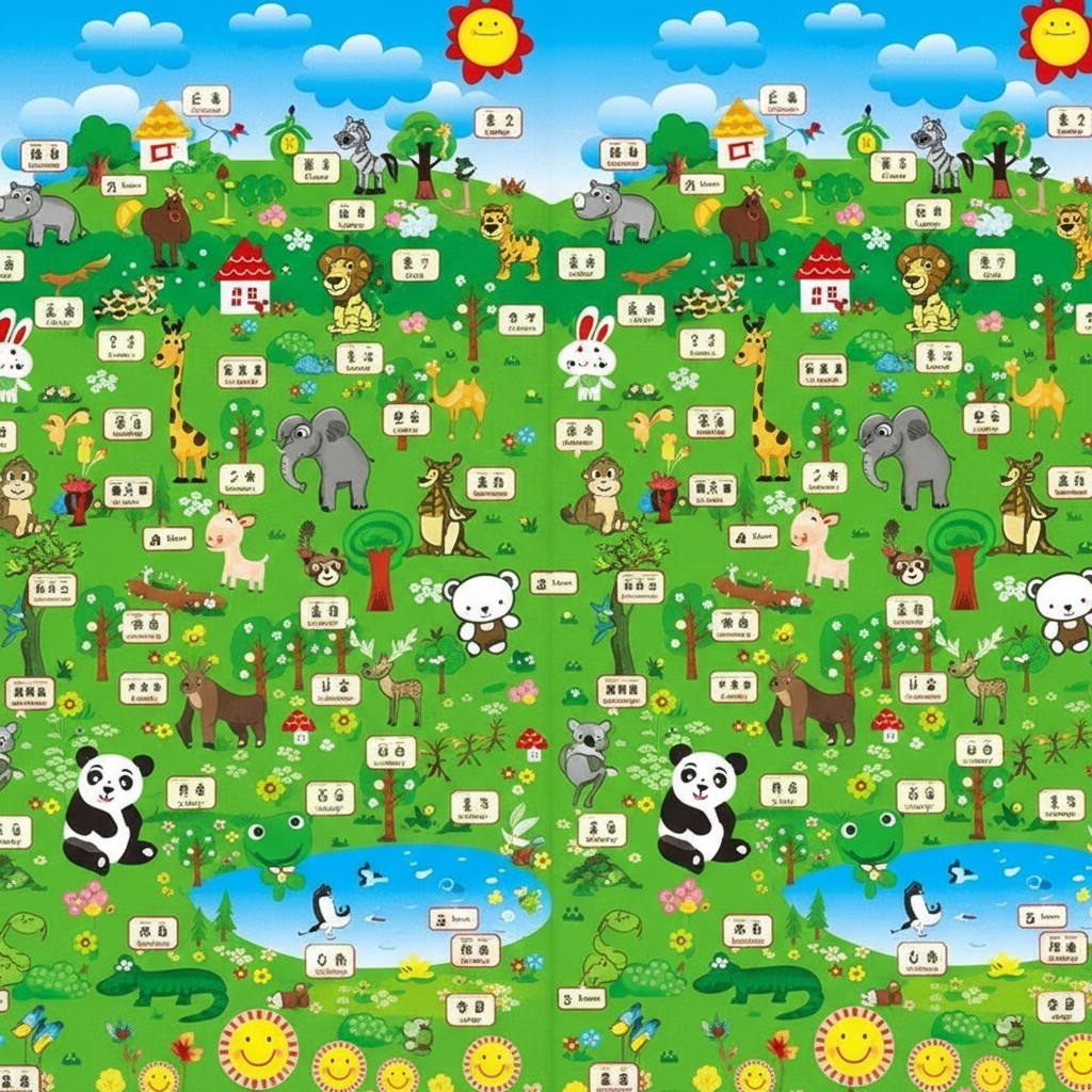 Tapis d’Éveil Royaume Sauvage