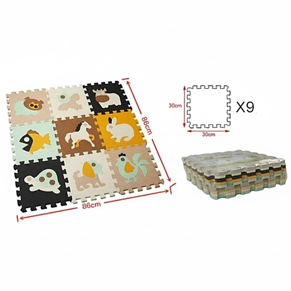 Tapis d'Éveil Doux Câlin de Bébé