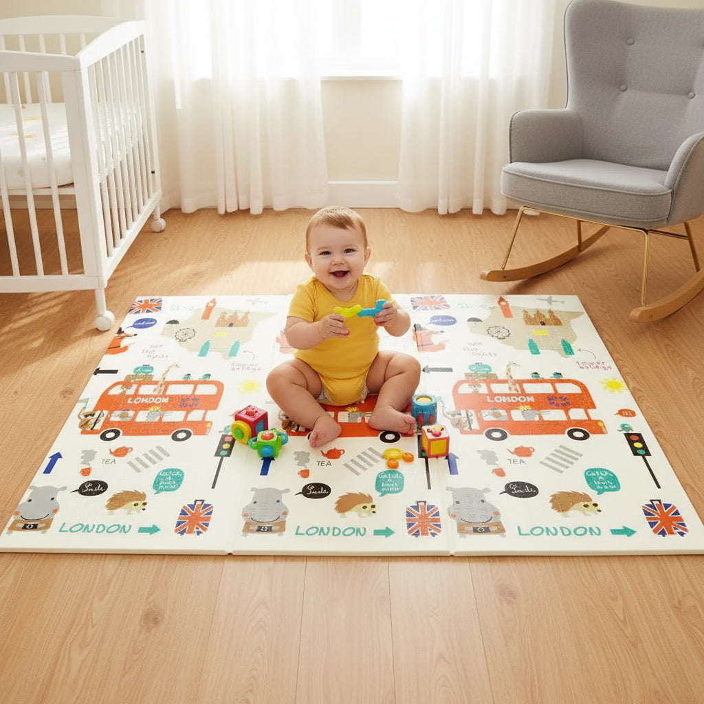 Tapis d’Éveil XXL Sous les Étoiles de Londres