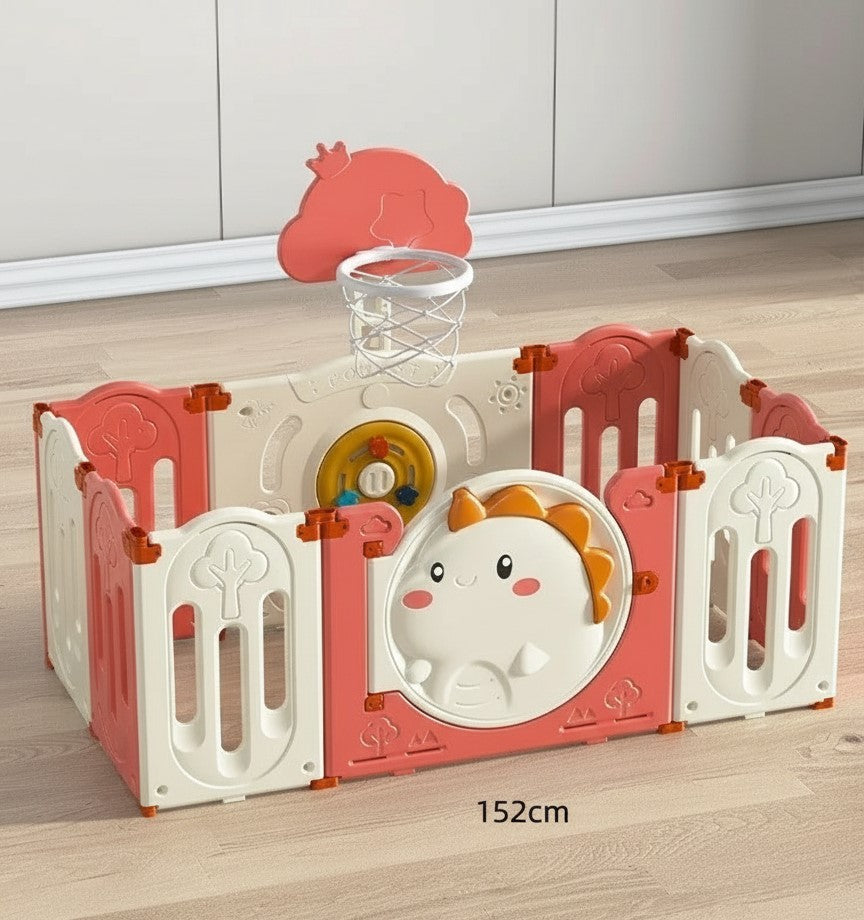 Parc bébé étoile pliable : sécurité et confort