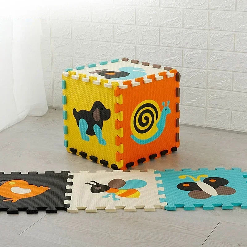 Tapis d'Éveil Doux Câlin de Bébé
