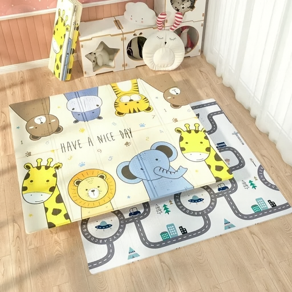 Tapis d'Éveil Jardin des Éléphants