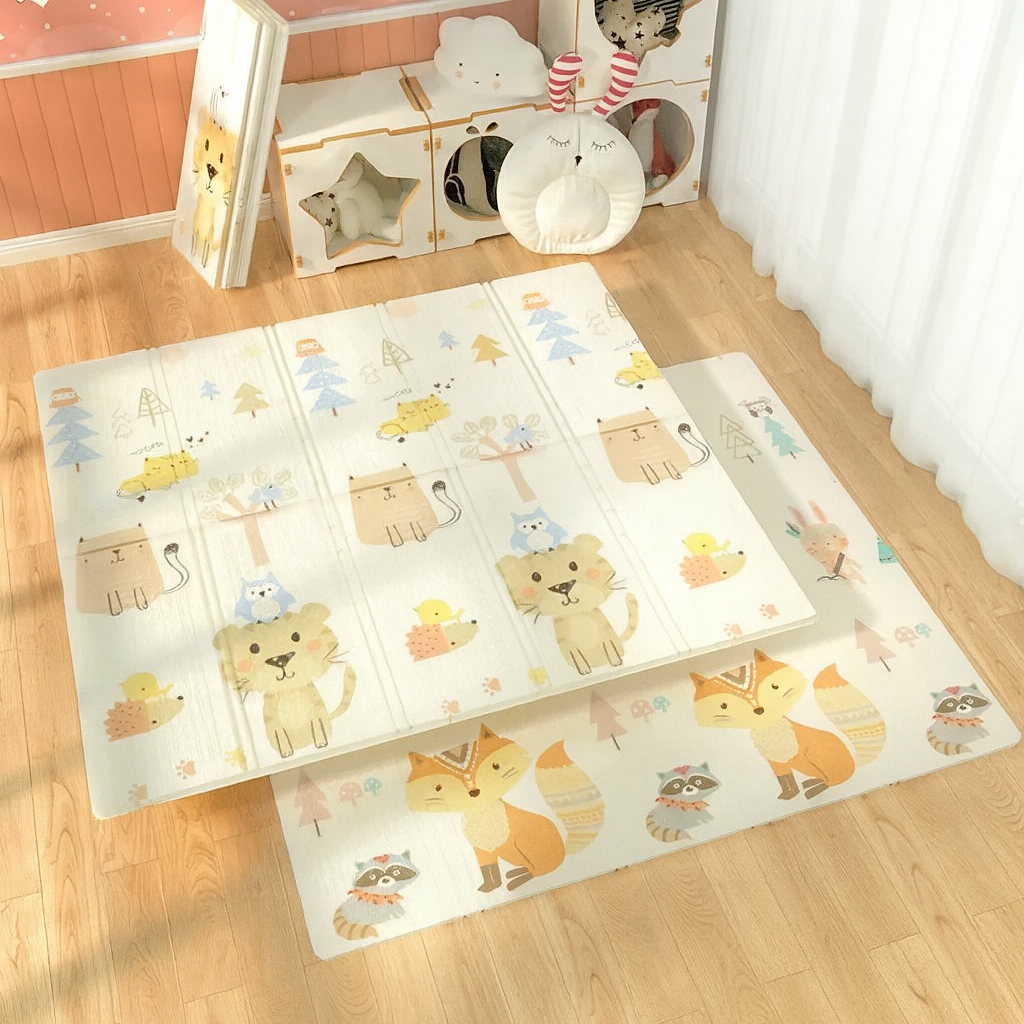 Tapis d'Éveil Sous le Charme de la Nature