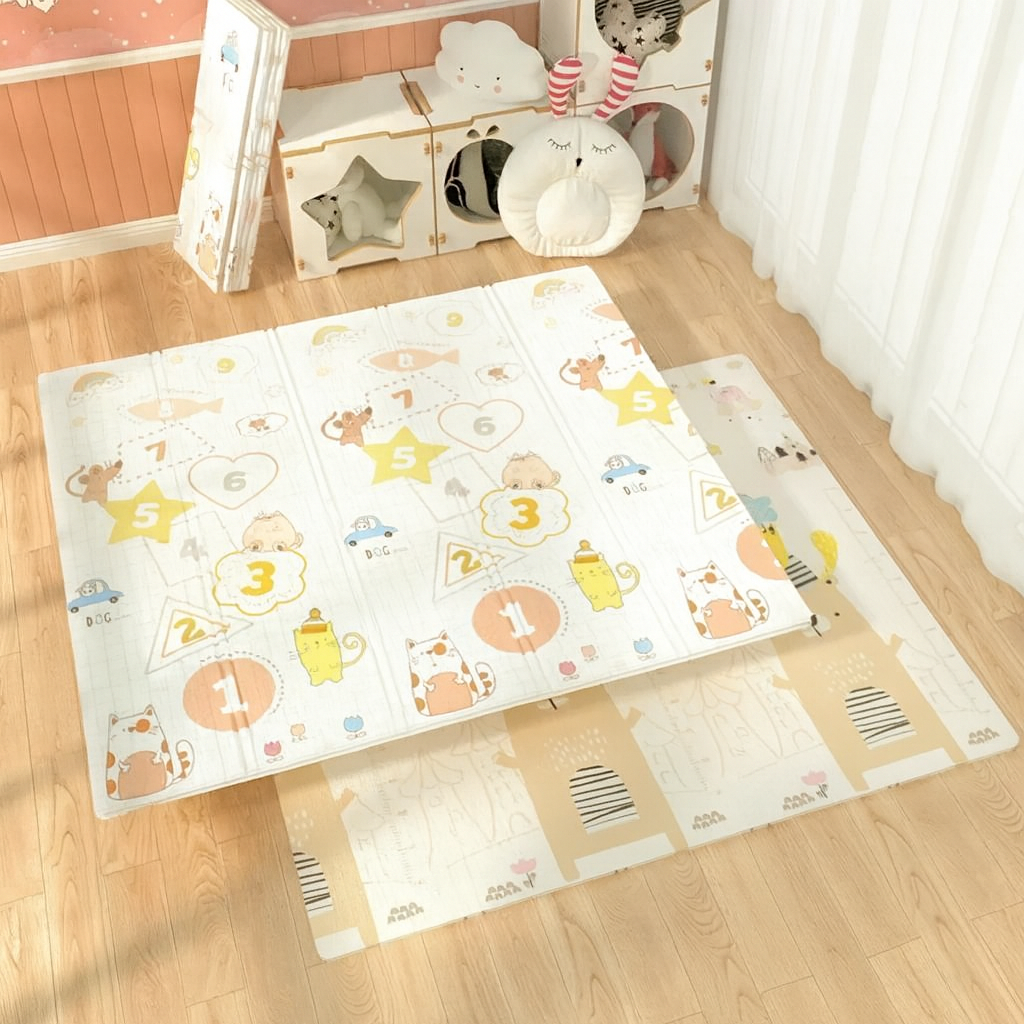 Tapis d'Éveil Étoilé pour Enfant