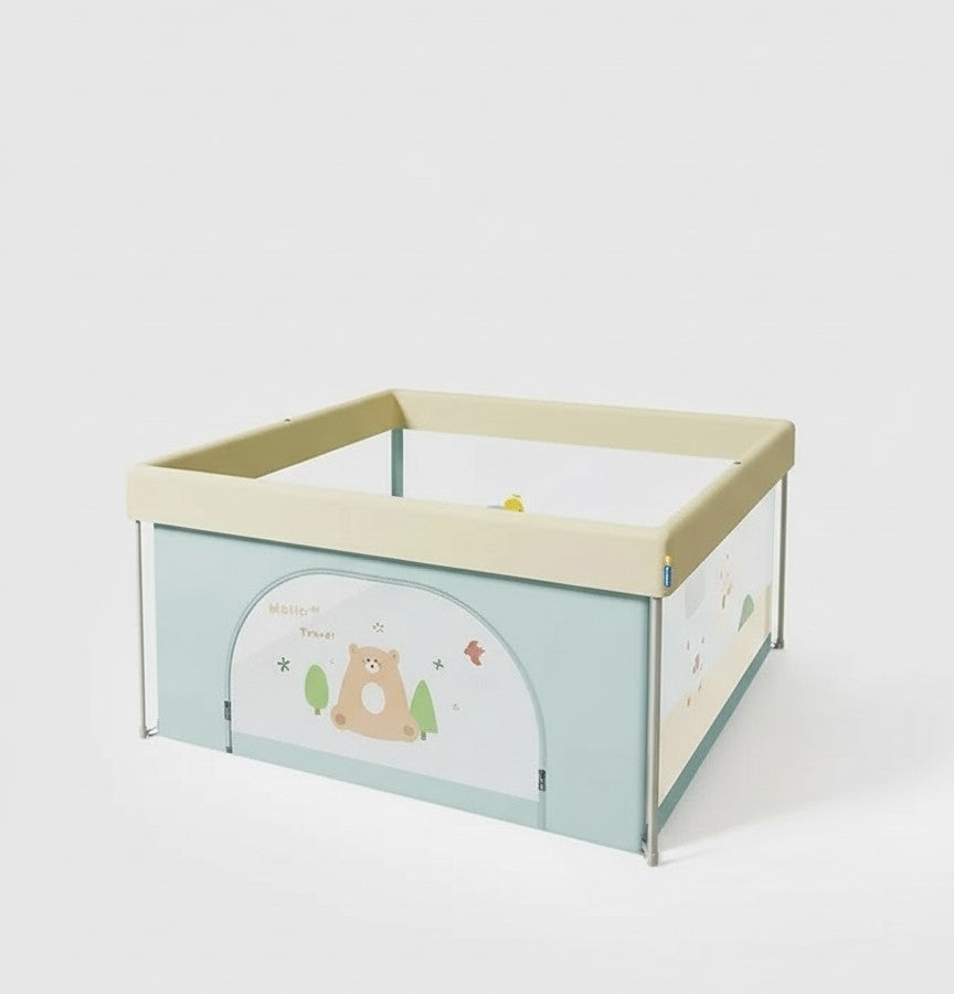 Parc bébé, douceur enveloppante