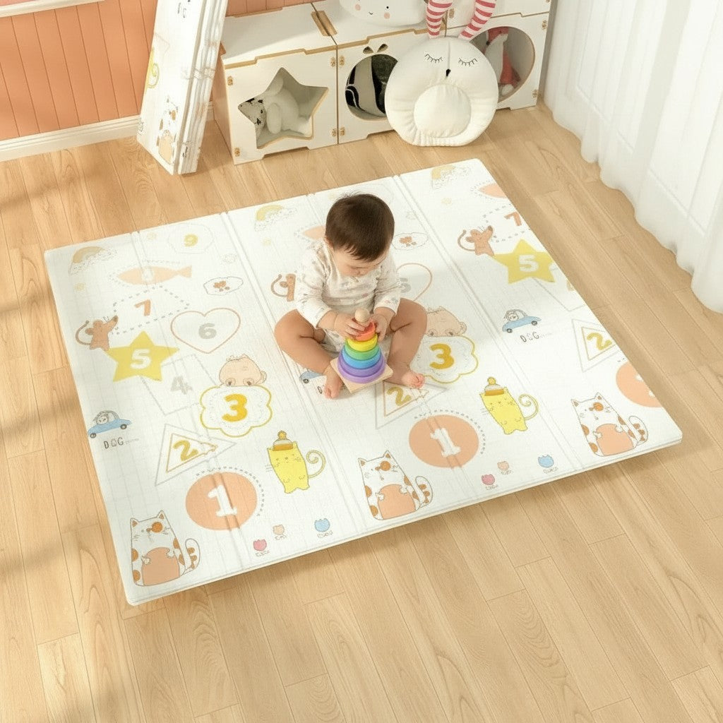 Tapis d'Éveil Étoilé pour Enfant