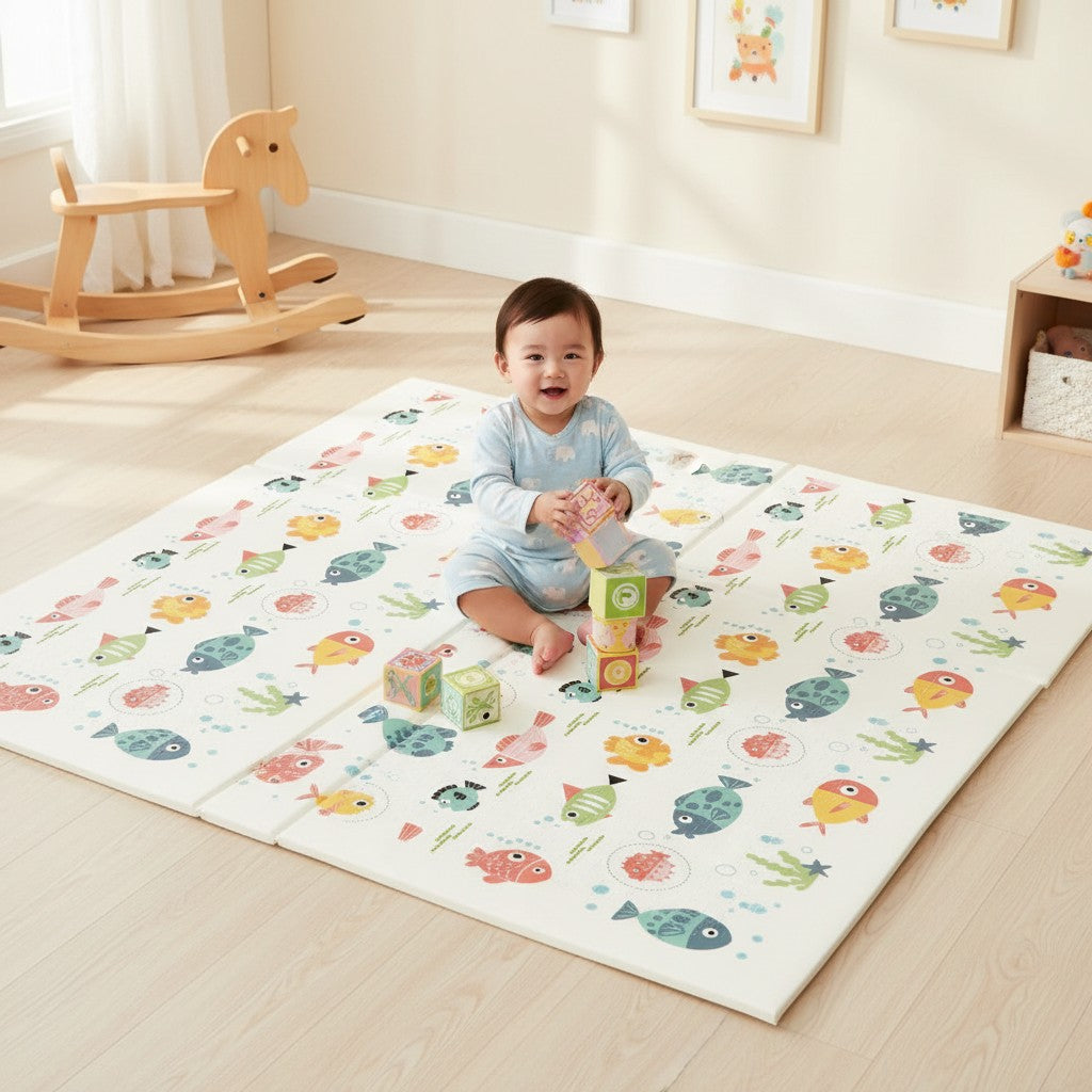 Tapis d'Éveil Douce Mer