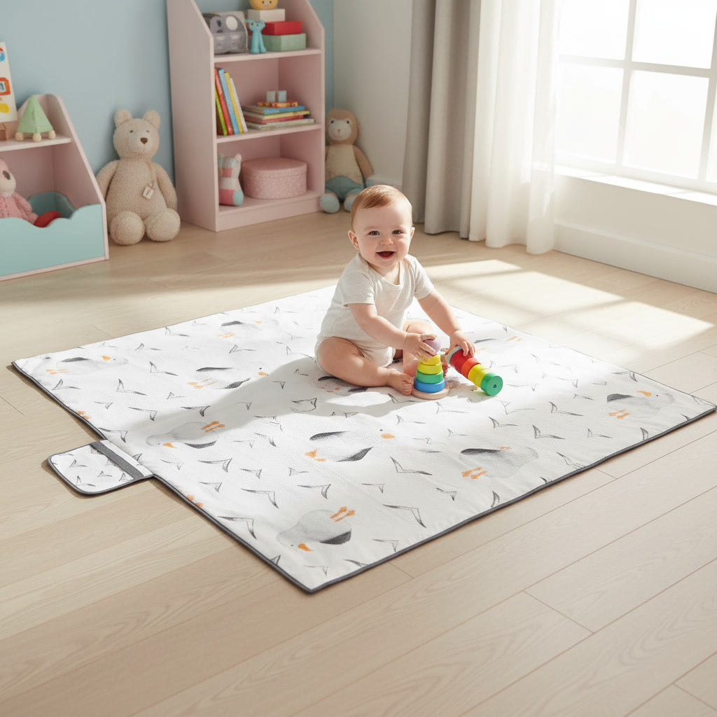 Tapis d'Éveil Douce Mouette